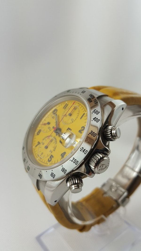 Tudor Prince Date Ref 79280 Chronograph with Rolex Service Papers. Year 2001 - image 4