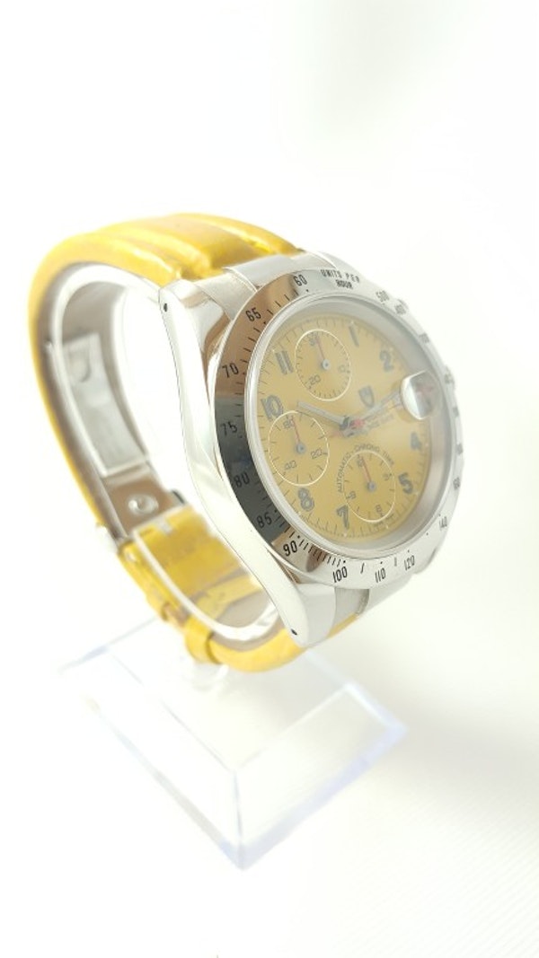 Tudor Prince Date Ref 79280 Chronograph with Rolex Service Papers. Year 2001 - image 3