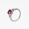 A Fine Burma Ruby Solitaire Ring Offered by The Gilded Lily - image 3