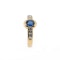 A Sapphire and Diamond Ring by Chaumet, Paris, Offered By The Gilded Lily - image 3