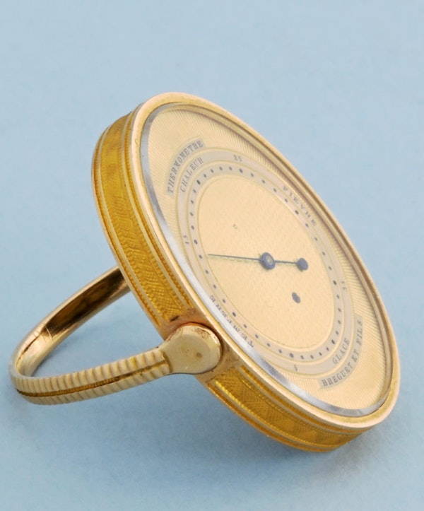 RARE GOLD RING THERMOMETER BY BREGUET - image 5
