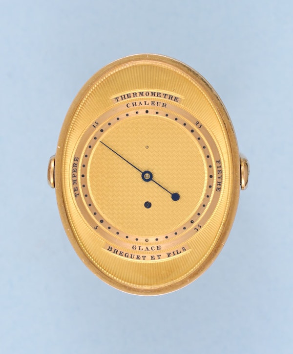 RARE GOLD RING THERMOMETER BY BREGUET - image 4