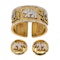 A Bangle and Earclip Suite of Stylised Elephant design Offered By The Gilded Lily - image 2