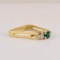 Emerald and diamond unique ring. Spectrum - image 4