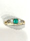 Emerald and diamond unique ring. Spectrum - image 6