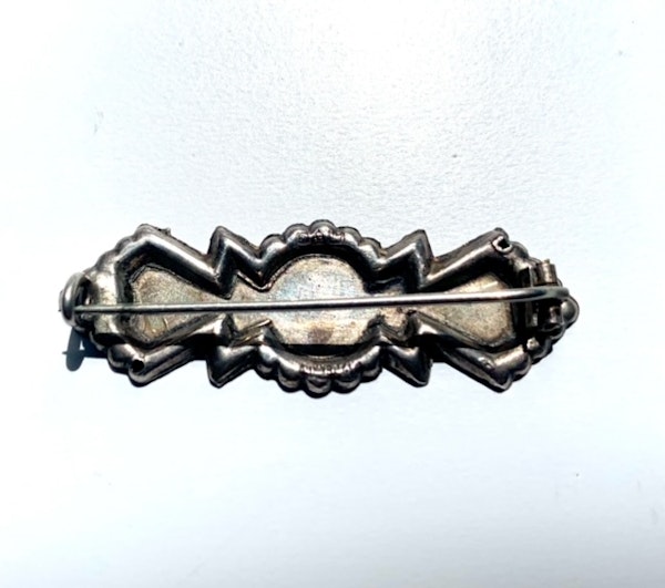 Annie Victorian silver name brooch. Spectrum - image 2