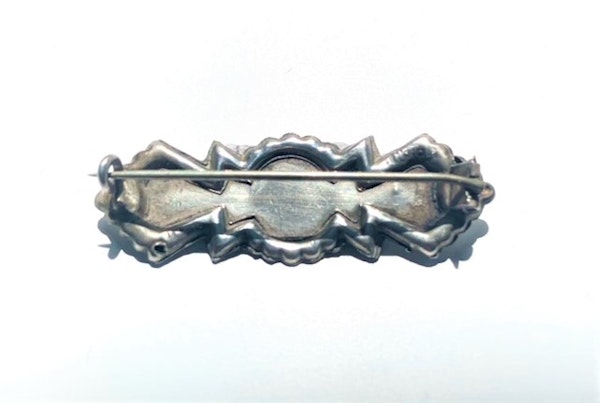 Jeanie Victorian silver name brooch. Spectrum - image 2