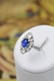 An extraordinary example of an "Art Deco" Sapphire, Diamond & Platinum Ring, Circa 1920-1930. - image 2