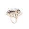 A Moonstone, Amethyst, Natural Pearl Silver Ring by Bernard Instone *SOLD* - image 2