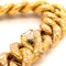 Fabulous French 18ct Gold Embossed Curb Link Bracelet Ca1920 - image 3