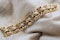 An exceptional example of a French Retro Heavy Yellow Gold Bracelet, French, Circa 1940 - image 1