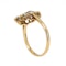 Art Deco diamond marquise shape cluster ring - image 3