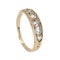 Antique 5 stone diamond ring - image 2