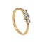 Edwardian 3 stone diamond ring, 0.50 ct total est. - image 2