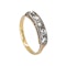 Edwardian 5 stone diamond ring, 0.70 ct total est. - image 2