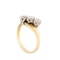 A Three Stone Diamond Gold Ring - image 4