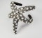 Diamond and pearl Starfish bangle sku 4946  DBGEMS - image 3