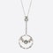 Edwardian Aquamarine, diamond and pearl pendant - image 2