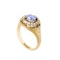A  Sapphire and Diamond Cluster Ring - image 3
