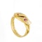 A 1900 Diamond and Ruby Snake Ring - image 4
