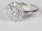Diamond halo engagement ring sku 4965  DBGEMS - image 2