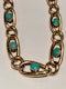 Turquoise Victorian 9ct gold bracelet. Spectrum - image 2