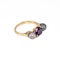 An Amethyst and Grey Pearl Ring Offered by The Gilded Lily - image 2
