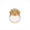 An Emerald and Diamond Cluster Dress Ring Offered by The Gilded Lily - image 4