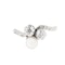 A Diamond and Pearl Ring - image 3