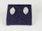Marquise shaped diamond cluster stud earrings sku 4970 DBGEMS - image 3