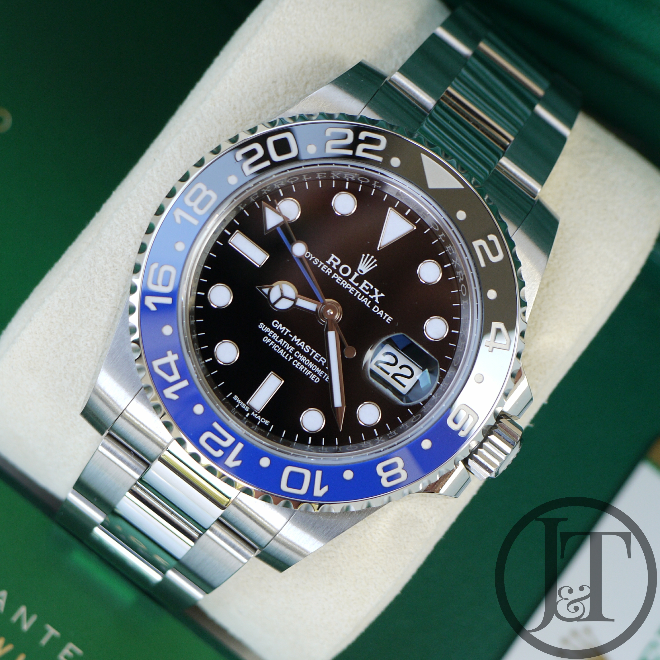 rolex gmt batman 2018