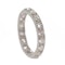 Full diamond eternity ring set in platinum - image 2