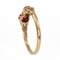 Victorian ruby and diamond “twist” ring - image 3