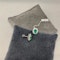 Emerald Diamond Cluster Earrings in 18ct White Gold date circa 1980, SHAPIRO & Co since1979 - image 8