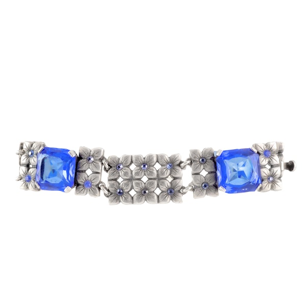 A Silver Blue Paste bracelet - image 2