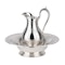 Large fine silver Jug and Bowl - image 2