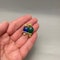 Cartier signed Lovebirds Brooch Chrysoprase, Blue Chalcedony and Diamonds in 18ct Gold dated 1991, SHAPIRO & Co since1979 - image 3