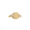 A French Art Nouveau Gold Signet Ring - image 1