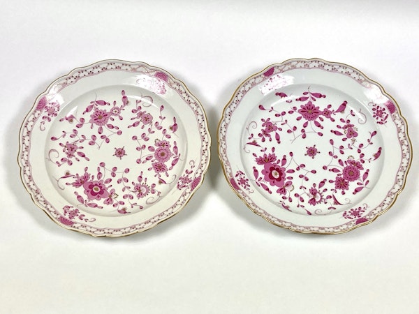 4 assorted 19th century Meissen serving dishes - image 3