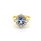 Vintage Sapphire & Diamond Cluster ring. HM 1988 @Finishing Touch, stand 335 - image 3