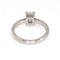 An Emerald Cut Diamond Solitaire Ring - image 4