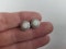 Antique opal and diamond earrings sku 5031  DBGEMS - image 2