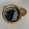 Ancient Roman cameo of Medusa in gold ring - image 3