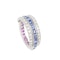 An Art Deco Sapphire Ruby Diamond Flipover Ring **SOLD** - image 5