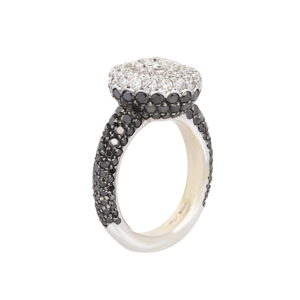A "Black and White" Cocktail Ring Offered by The Gilded Lily Jewellery - image 2