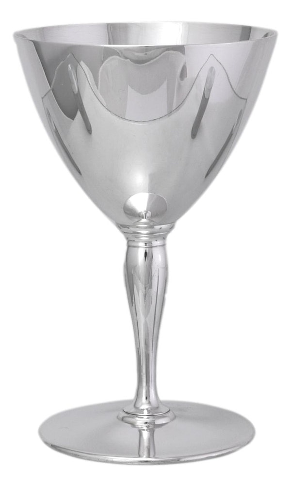 Sterling SILVER - Tiffany & Co - Set of 6 Martini Goblets - 1922 - image 3