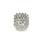 French Old Cut Diamond Dress ring @Finishing Touch - image 2
