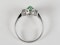 Art deco jade and diamond dress ring sku 5069  DBGEMS - image 4