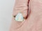 Triangular opal single stone ring sku 5067  DBGEMS - image 5