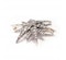 Rose Cut Diamond And Gold Star Brooch 1.95ct - image 2